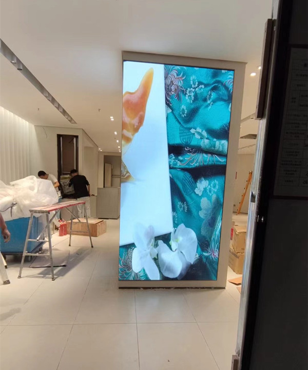 西乌珠穆沁商场门店转角LED显示屏