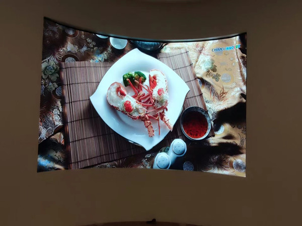 西乌珠穆沁室内P2.5弧形LED屏